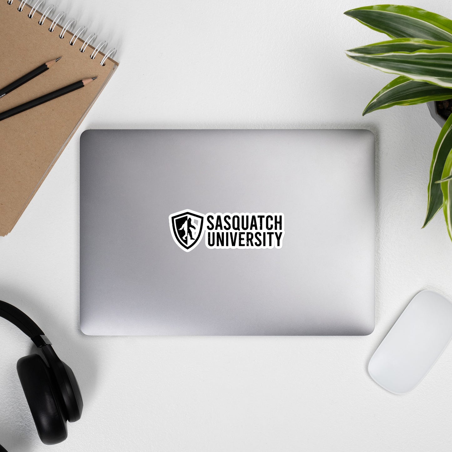 Sasquatch University Bubble-free stickers