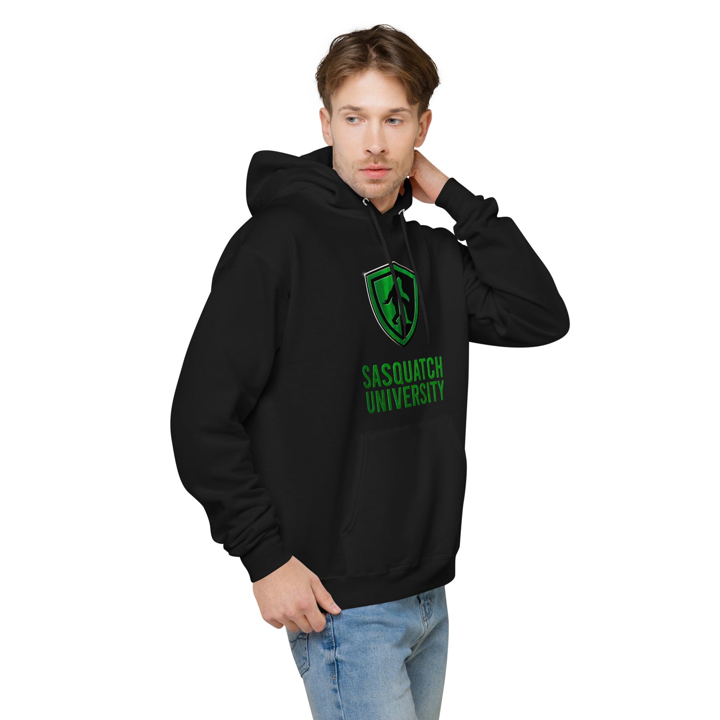 Sasquatch University Unisex fleece hoodie